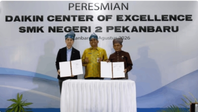 SMKN 2 Pekanbaru Perkuat Kompetensi Siswa Lewat Pusat Pembelajaran Industri